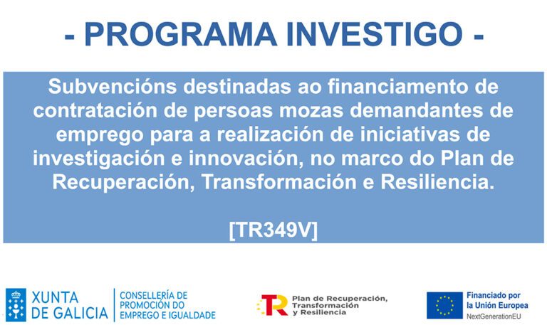 Programa Investigo - Xunta Galicia
